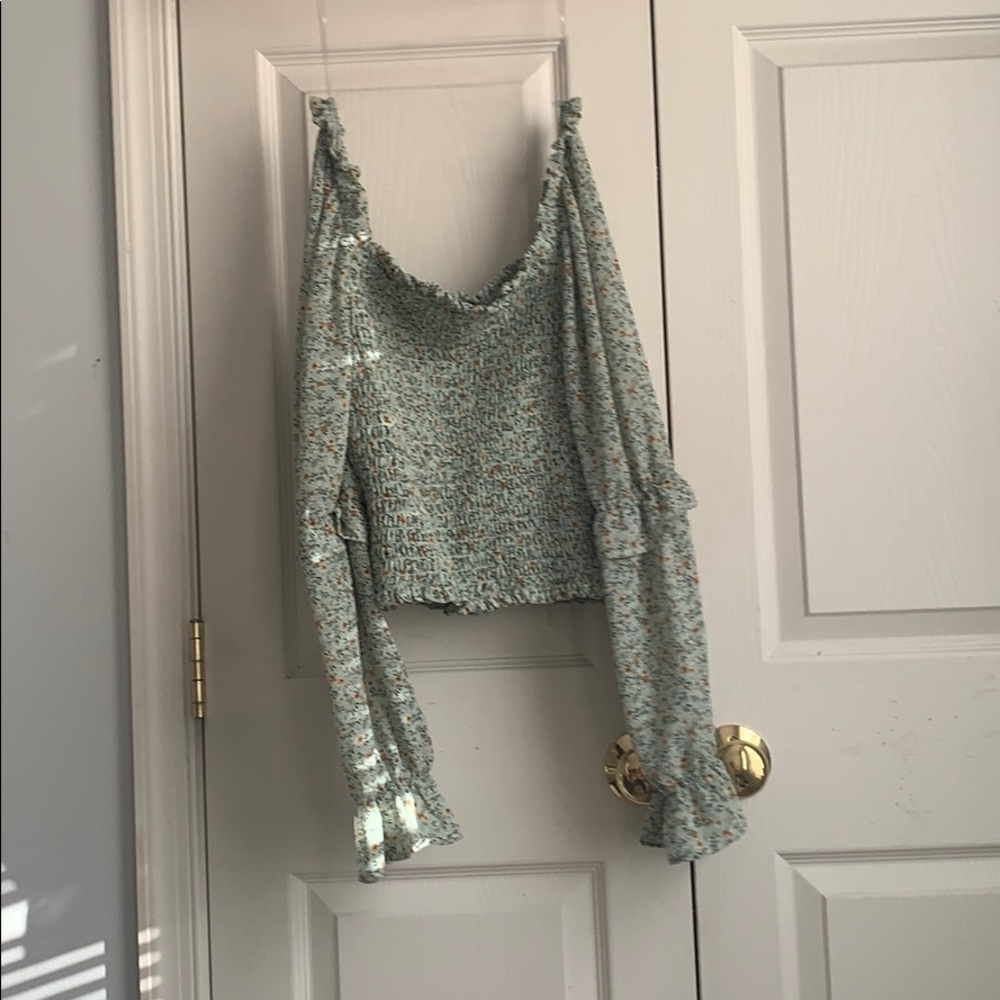Off the shoulder shirt